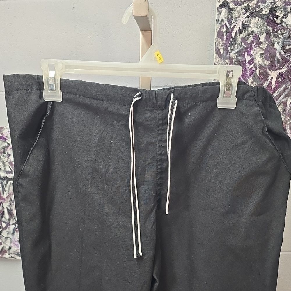 Stylish Black Women's Joggers with Drawstring - Picture 3 of 12